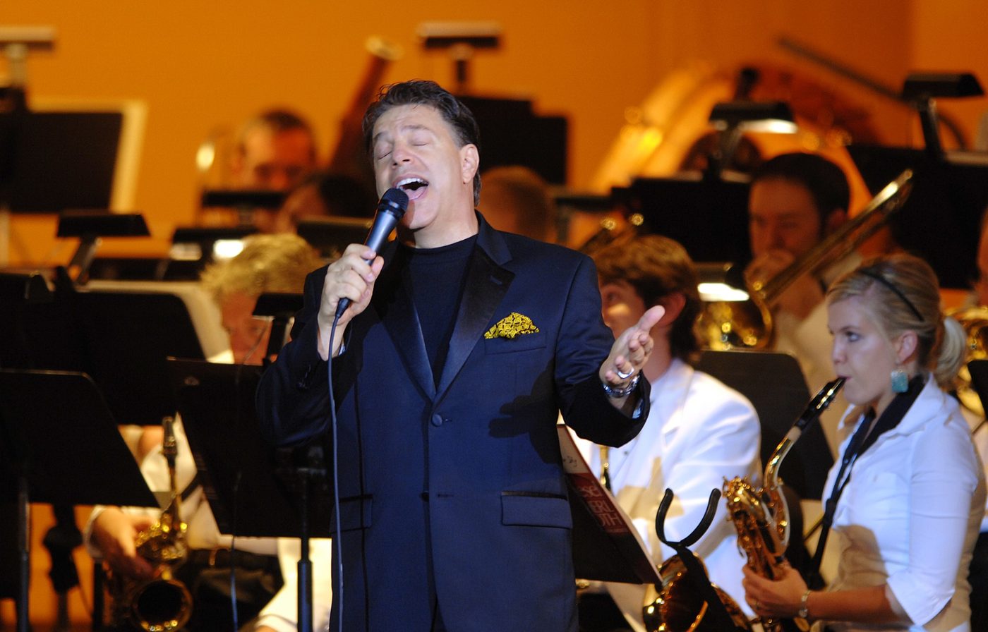 Steve Lippia with big band